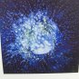 Two Palm Trees on a Blue Bubble Art Print
