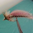 Silver/Lavender Streamer Flies Lures