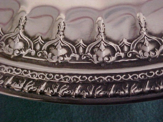 Vintage Round Silver Tray Reed & Barton