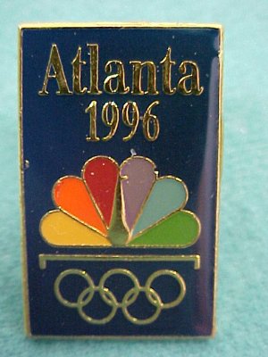 NBC Olympic Games Atlanta '96 Pin