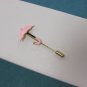 Cancer Awareness Pink Umbrella Hat Pin&acirc;�&yen;