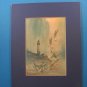 Seagulls Around the Lighthouse Print