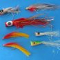 Seven Pieces Lures Red Face/ Tail Fishing Lures