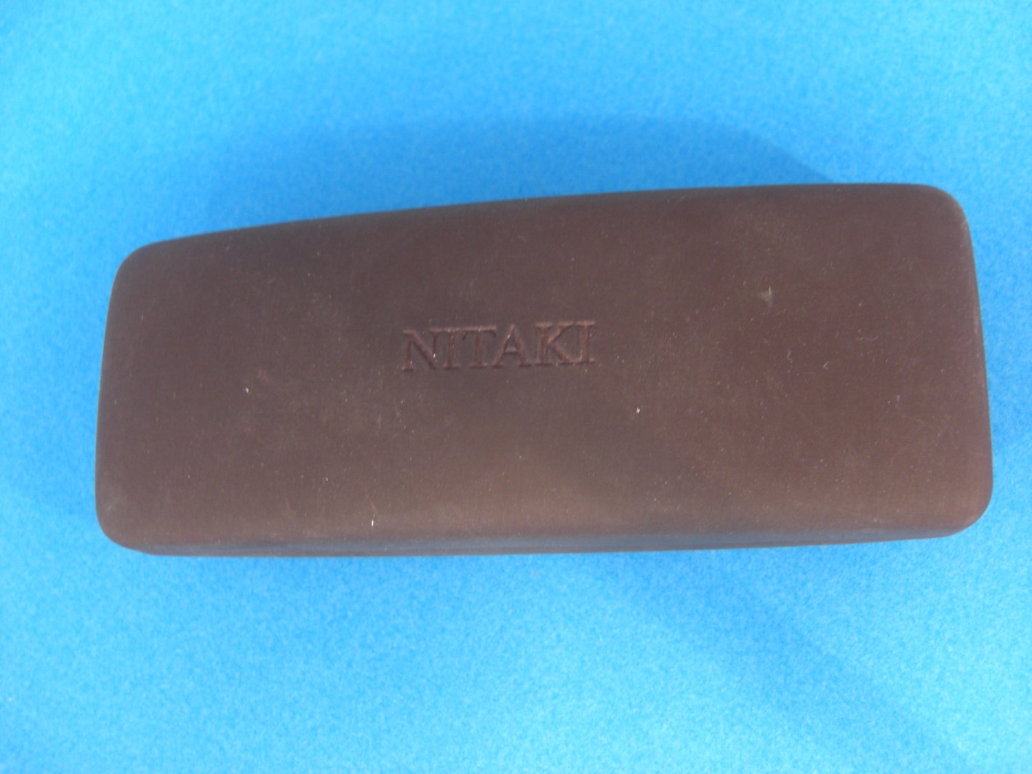 NITAKI Eyewear Brown Clam Shell Case