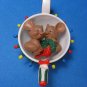Santa's Best TINY TEA PARTY 1991 Christmas Ornament