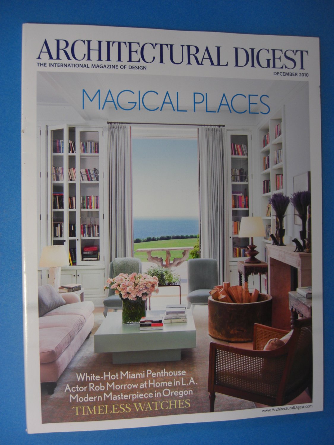 Architectural Digest DECEMBER 2010 Issue-MAGICAL PLACES