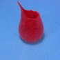 Fancy Red Glass Creamer