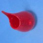 Fancy Red Glass Creamer
