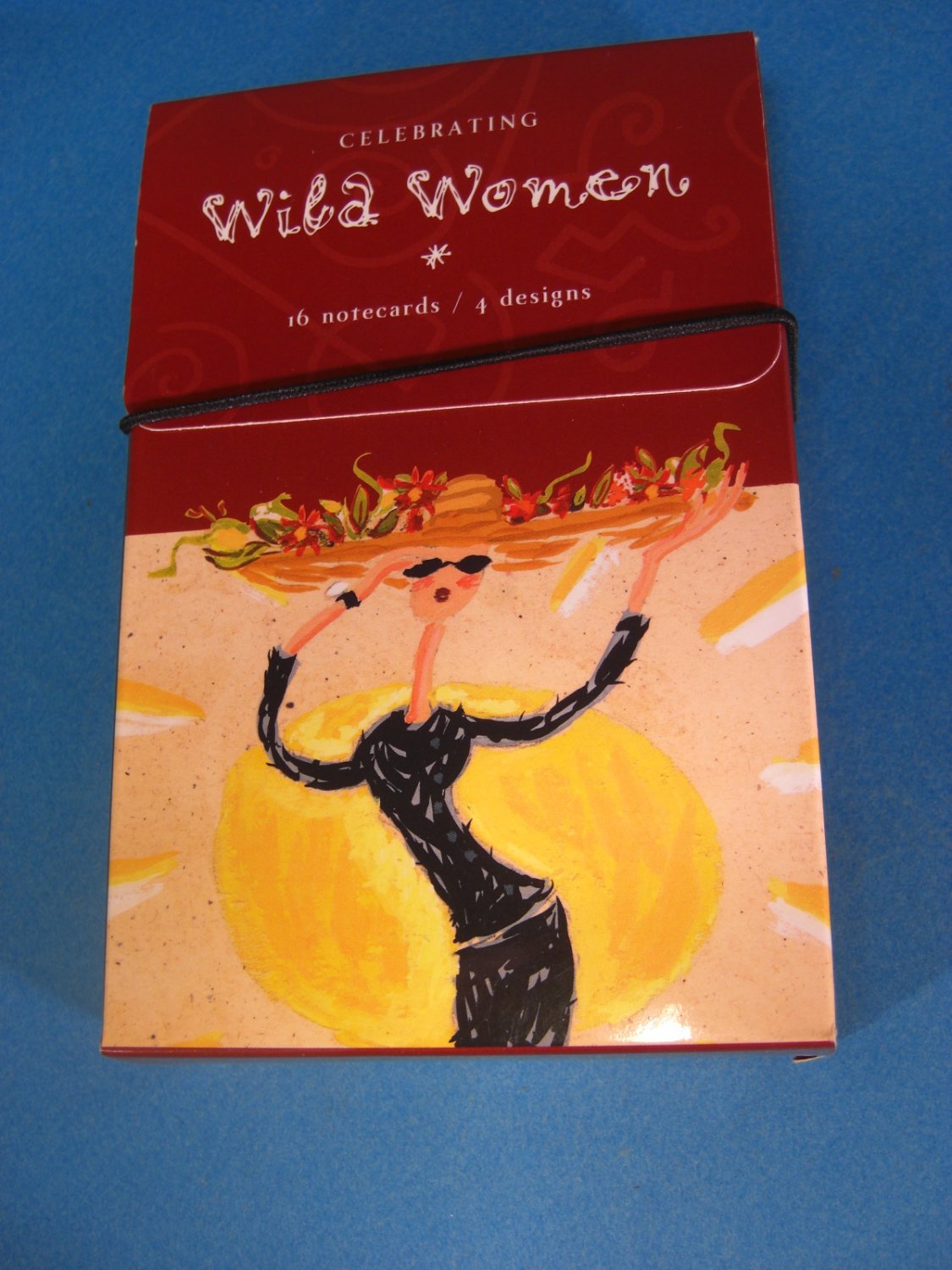 Box of 15 Note Cards "Celebrating Wild Women" 4 Different Designs & Verses