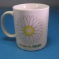 Nurses Go Green Daisy Ceramic Mug