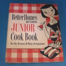 Better Homes and Gardens BHG Jr. Junior Cook Book 1955 First Edition