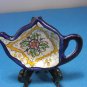 Ansar Pottery Teapot Shaped Teabag Holder Tea Bag Caddy