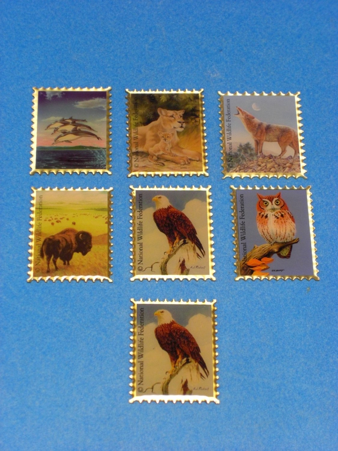 National Wildlife Federation Metal Stamps