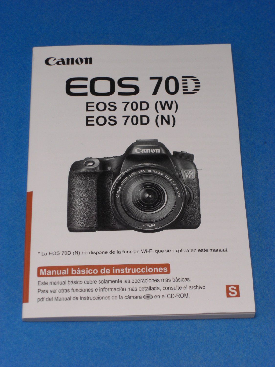 Genuine Canon Eos 70d Digital Camera Basic Instruction