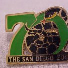 1986 San Diego Zoo Snake 70th Anniversary Lapel Pin