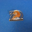 1986 San Diego Zoo Tiger 70th Anniversary Lapel Pin