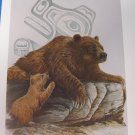 THE BEAR Art Card by Susan Coleman
