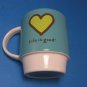 Life Is Good Turquoise Stackable Mug