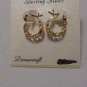 Danecraft Filigree Hoops 24K Gold Over Sterling EARRINGS