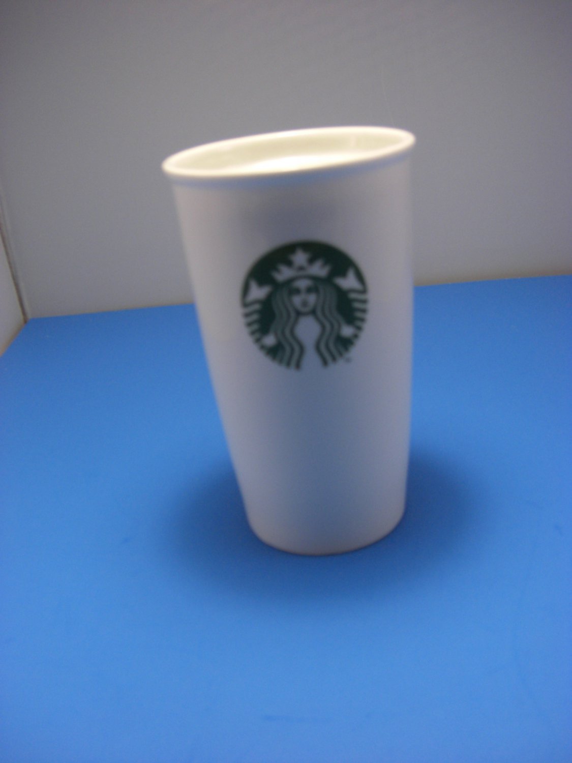 Starbucks 2013 Ceramic Travel Tumbler No Lid 12 oz Double Insulated