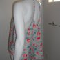 Elodie Nordstrom Blue Orange Pink Floral Hi Low Tank Top Floral Print Size Junior L Polyester