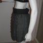 BB Dakota Gray Ruffle Mini Skirt Size M