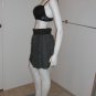 BB Dakota Gray Ruffle Mini Skirt Size M