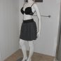 BB Dakota Gray Ruffle Mini Skirt Size M