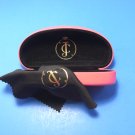 Juicy Couture Hot Pink Sunglasses Case Clamshell