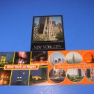 Greetings from New York, NY City at Night & St Patrick's Cathedral Postcards