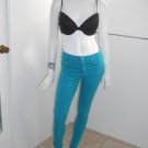 JOES Mid Rise "The Skinny" Scuba Blue/Turquoise Colored Jeans