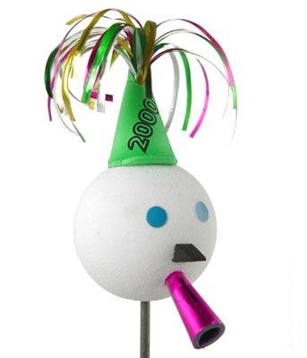 Millenium Jack In The Box 2000 Antenna Topper Ball