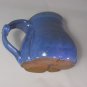 Ferrin Pottery Blue Garlic Head Design Mug