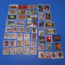 50 Used US Postage Stamps Lot Of Chinese New Year Plus More