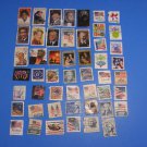 50 Used US Postage Stamps Lot Of Edith Piaff Houdini