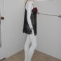 Inner Secrets Gorgeous Red/Black Sheer Baby Doll Top Size L