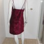 Private Luxuries Floral Print Magenta Gown Size XL