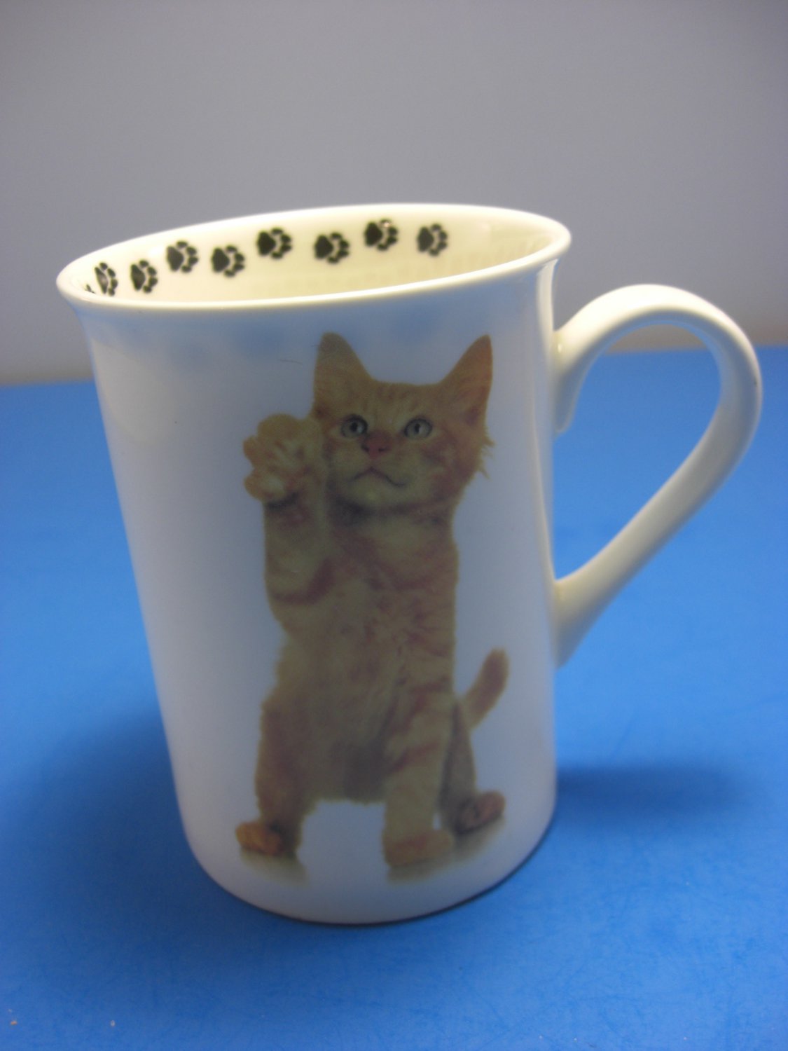 Bone China Ginger Cat Bone China Coffee Mug