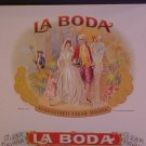 La Boda Clear Havana Cigar Box Label