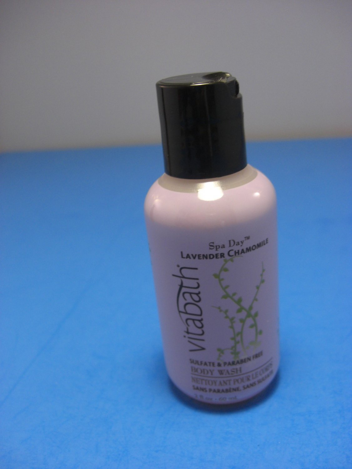 Vitabath Spa Day Lavender Chamomile Body Wash 2oz Travel Sz Mini