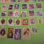 50 US Stamps Mostly Flags