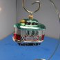 Christmas Ornament Glass San Francisco Cable Car