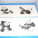 Warren Cutler Four Pandas Fine Art Prints