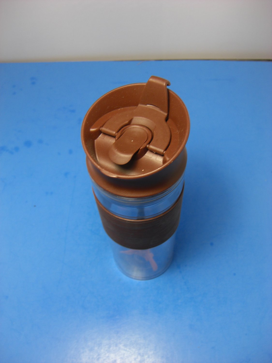 Starbucks Via Coffee Ready Brew Travel Tumbler Mixer Chocolate Brown Mug