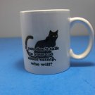 If You Don't Talk To Your Cat About Catnip Who Will? Ceramic Mug