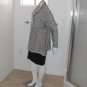 Style & Co Womens Retro Marled Funnel-Neck Space Collar Pullover 1X
