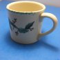 Hartstone Pottery Christmas Garland Holly Berry Heavy Stoneware Coffee Mug