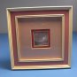 Spanish Village Miniature Signed Art by Gage Framed Matted Painting
