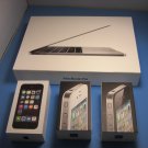 Apple Mac BookPro 13” Two Apple iPhone 4, One iPhone 5s Empty Boxes Lot