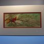Karen Deeds Mix Media Signed Watercolor Red Cardinal Print